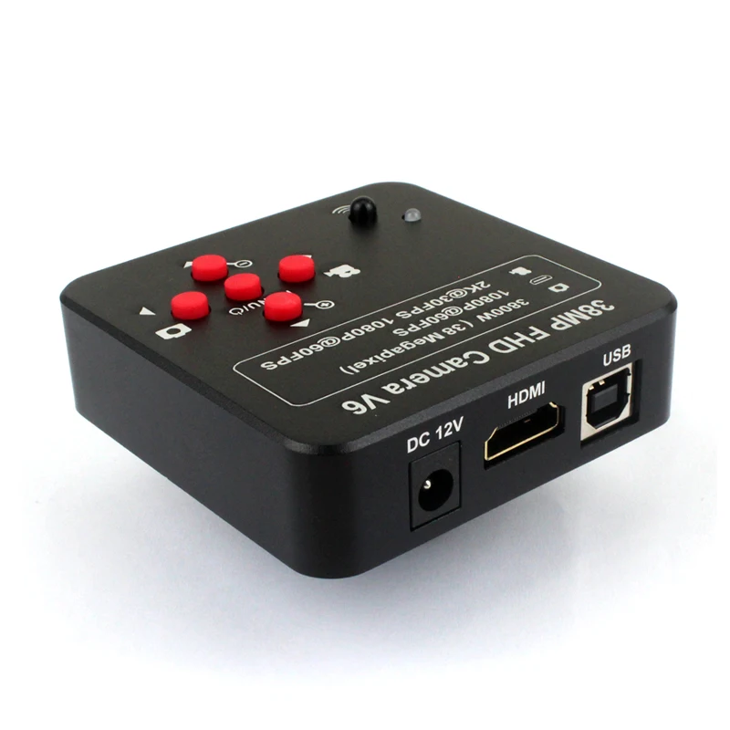 Промышленный электронный цифровой видеомикроскоп, Full HD 1080P 60FPS 2K 3800W 38MP HD USB, камера для ремонта телефонов, процессоров, печатных плат