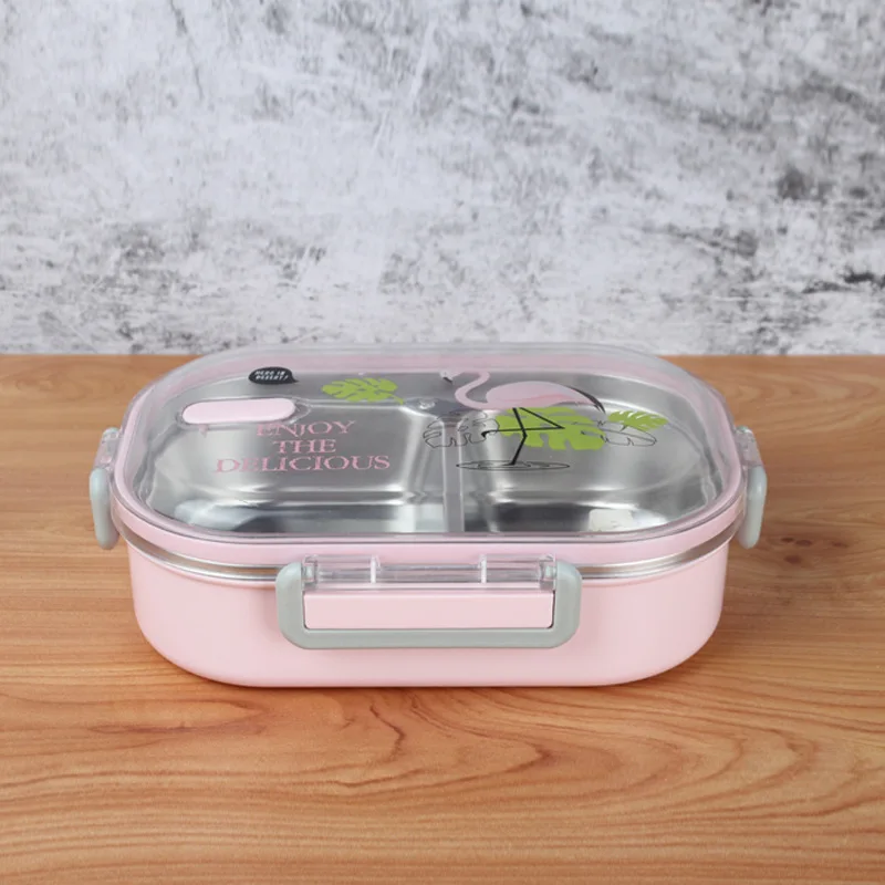 New  hot sale reusable warmer heating 304 stainless steel insulated lunch box bpa free bento lunch box