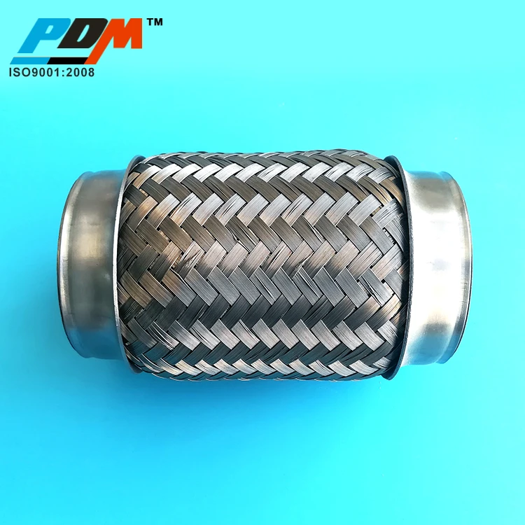 Flex Pipe Exhaust Flexible Pipe Outer Braided and Inner Braided