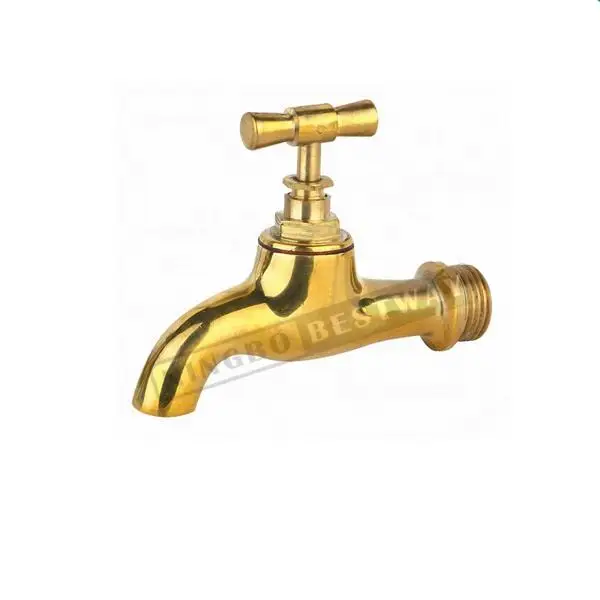 BMAG single handle Brass Gas Ball Valve Water Bibcock Tap with Steel Handle