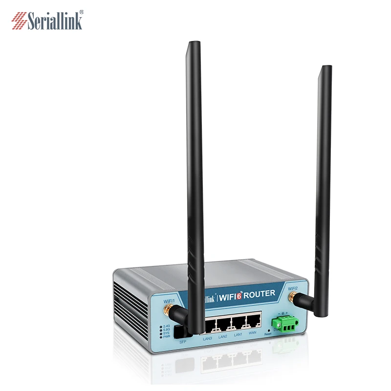 wifi 6 router, Industrial Dual Sim 4G LTE WiFi Router 60+ device 1200Mbps  speed