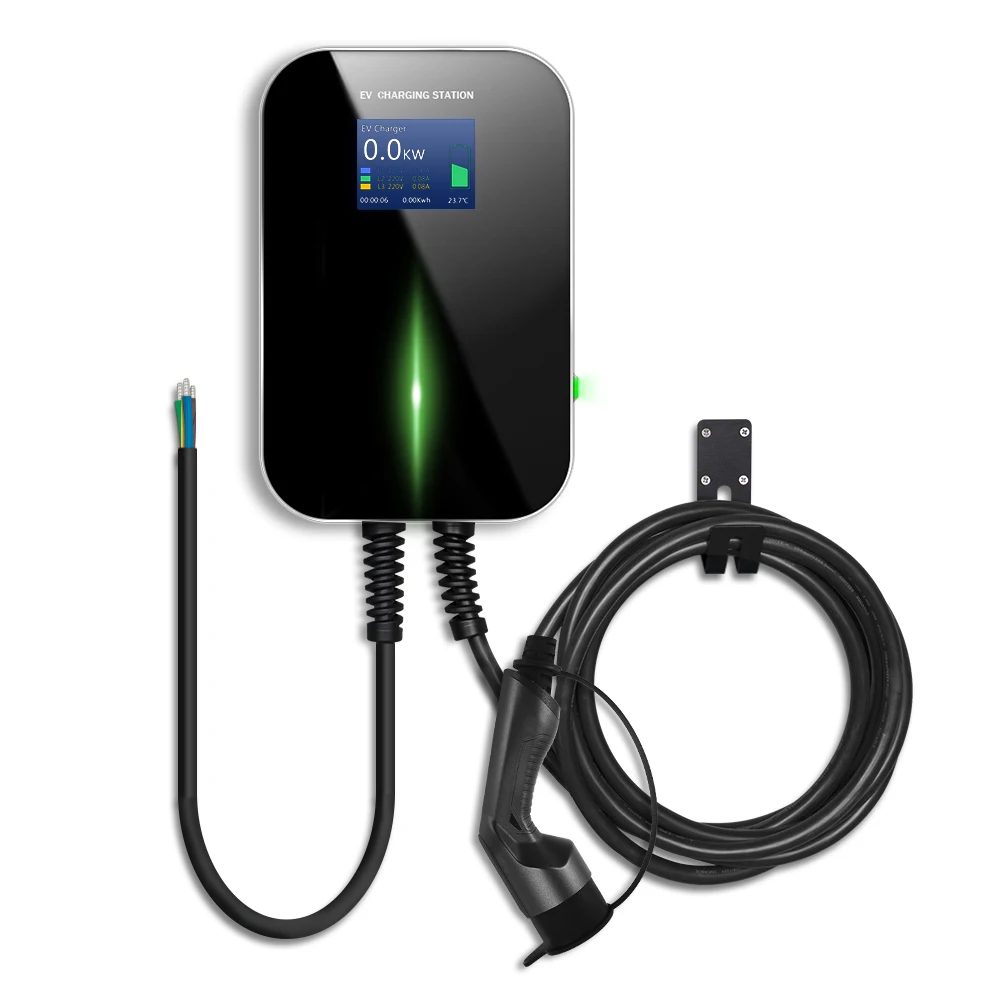 
22KW EVSE Electric Home EV Charging Wallbox Station 