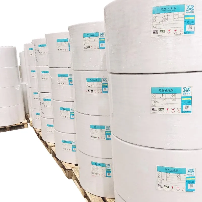 Термобумага jumbo roll на заказ 48-80 г 65