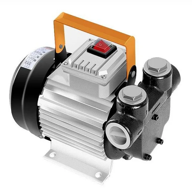 
110V portable double gear oil transfer pump for fuel oil 