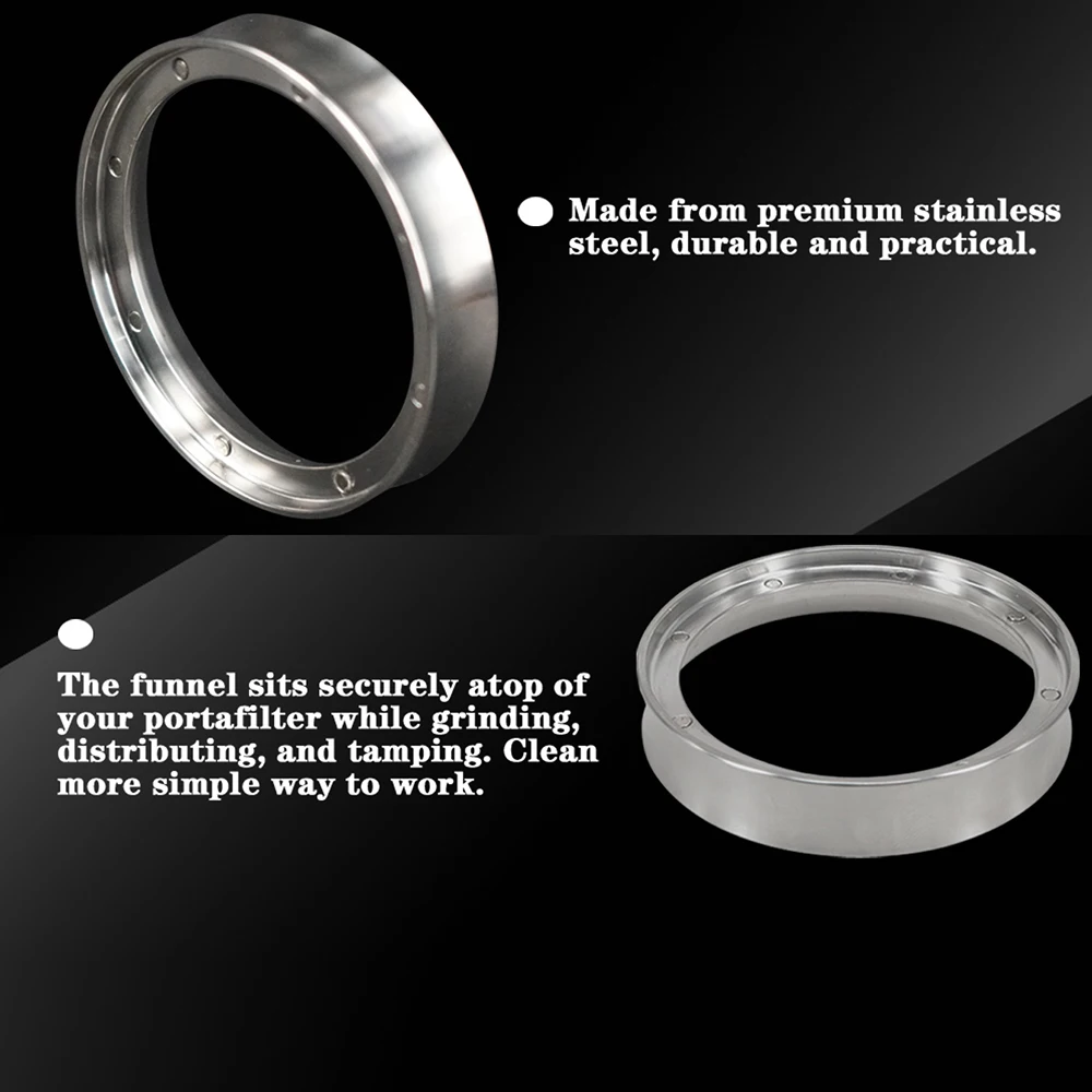 1PCS Customized Magnetic Dosing Ring Espresso Funnel Dosing Cup Dosierring