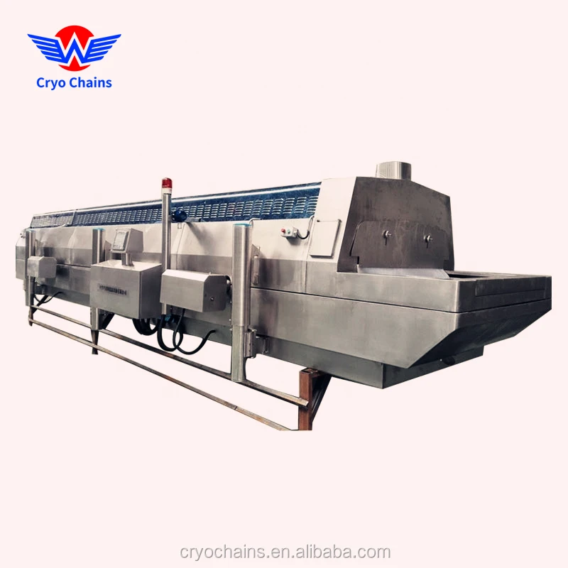 Промышленное оборудование для быстрого замораживания продуктов, туннель для замораживания жидкого азота