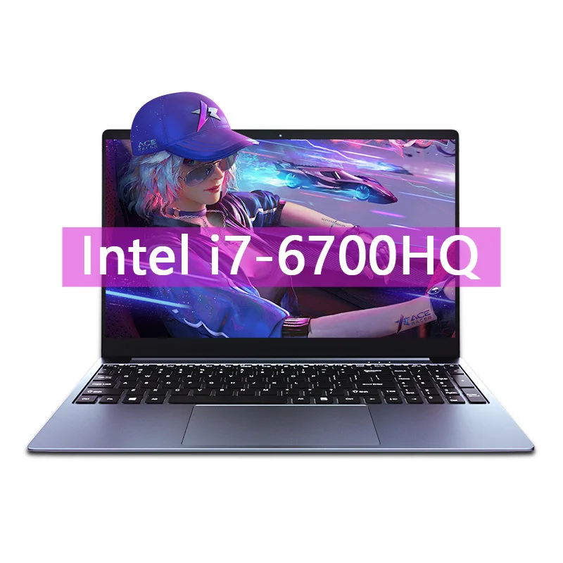 Core i7 6700HQ игровой ноутбук 16 Гб оперативной памяти и 1 ТБ SSD Win 10 Pro 15,6 дюймов Intel ноутбука портативного компьютера