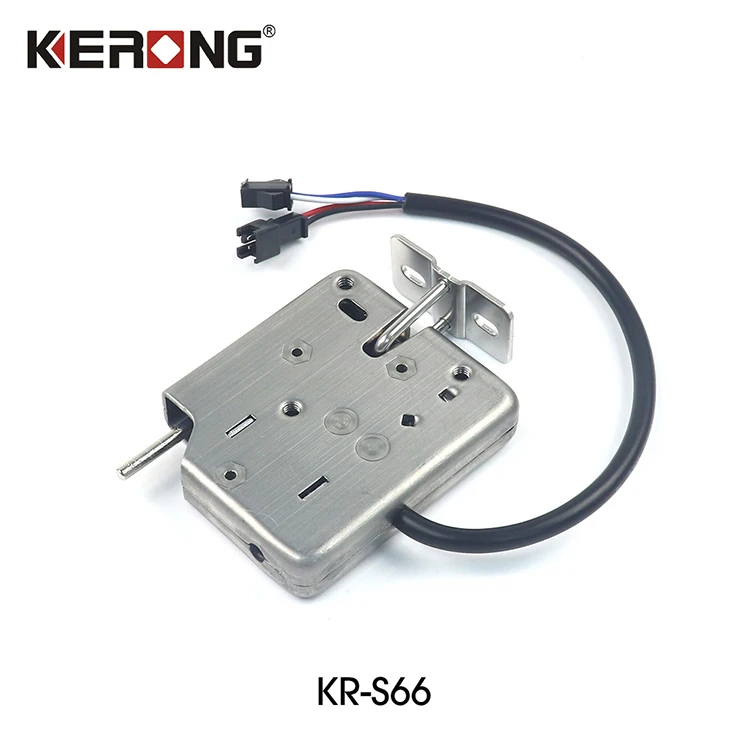 KERONG Heavy Duty Small Magnetic  Metal Sharing Bike Lock Latch for Box Cabinet