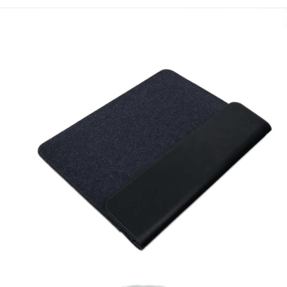 
Wool Felt with pu 14.5 inch File Folder Envelope Bag for Conference Gifts Document Case and hand baggage computer bag 