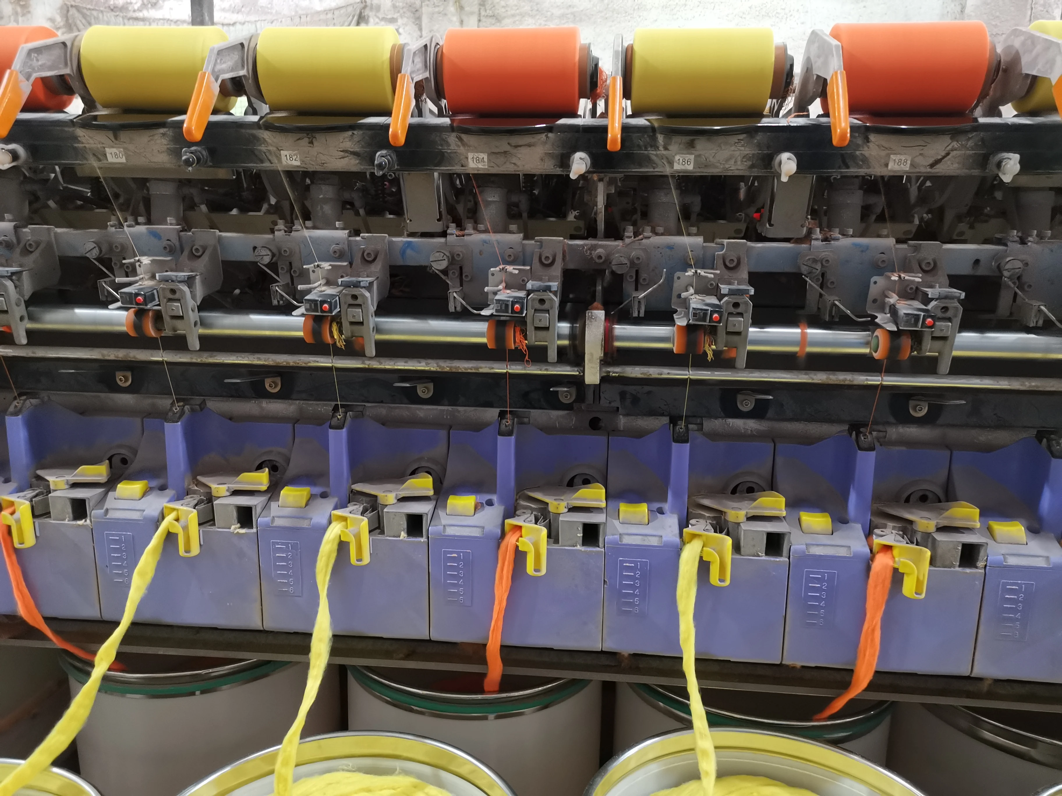 Ne 8s/1 regenerated cotton polyester blended yarn for hammock