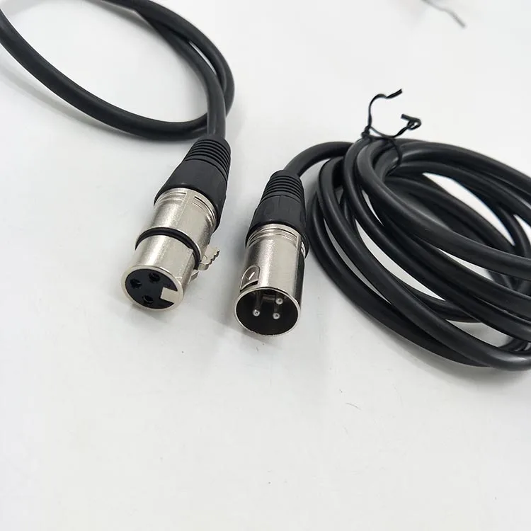 Best Quality 3Pin 5Pin 7Pin Cannon End Socket Male Female Speaker Microphone XRL Cable