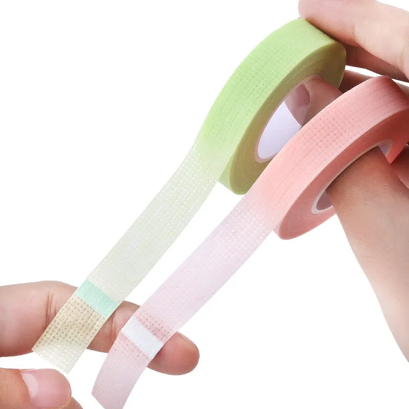 Custom lash adhesive tape Japan professional pink eyelash extension foam tape