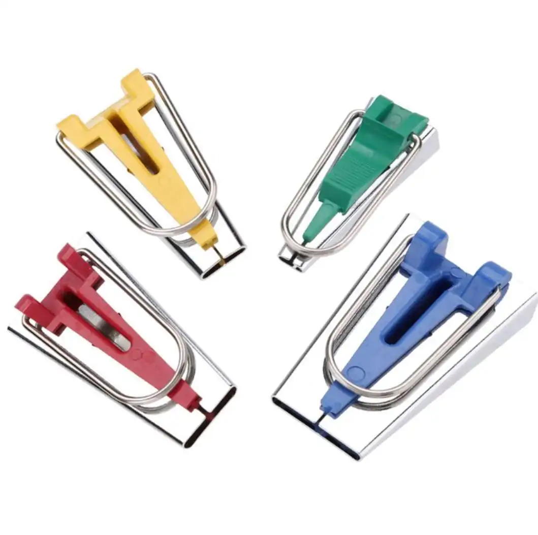 Bias Tape Maker Set Patchwork Tool Bias Tape Maker Edger 6/12/18/25mm Sewing Machine Tool Accessories