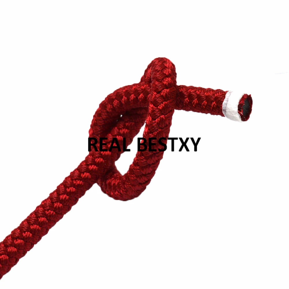Approx 5.2mm/6mm Red Nylon Rope Strands for Jewelry Making Necklaces Bracelets Braided Nylon Cords High Quality Nylon Strip