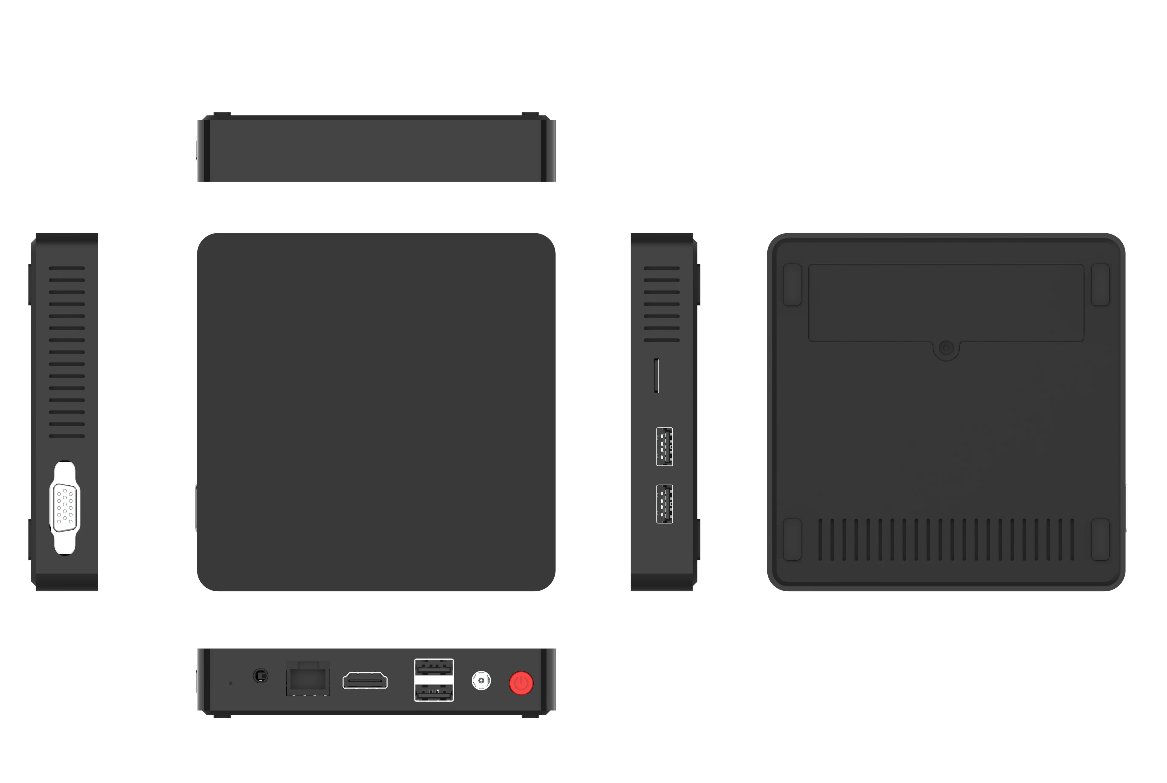 mini pocket pc Graphics J3455 barebone system motherboard mini pc industrial