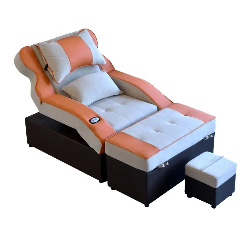 Hot New Foot bath sofa electric foot soaking pedicure sofa ear picking massage bed rest hall recliner sofa bed