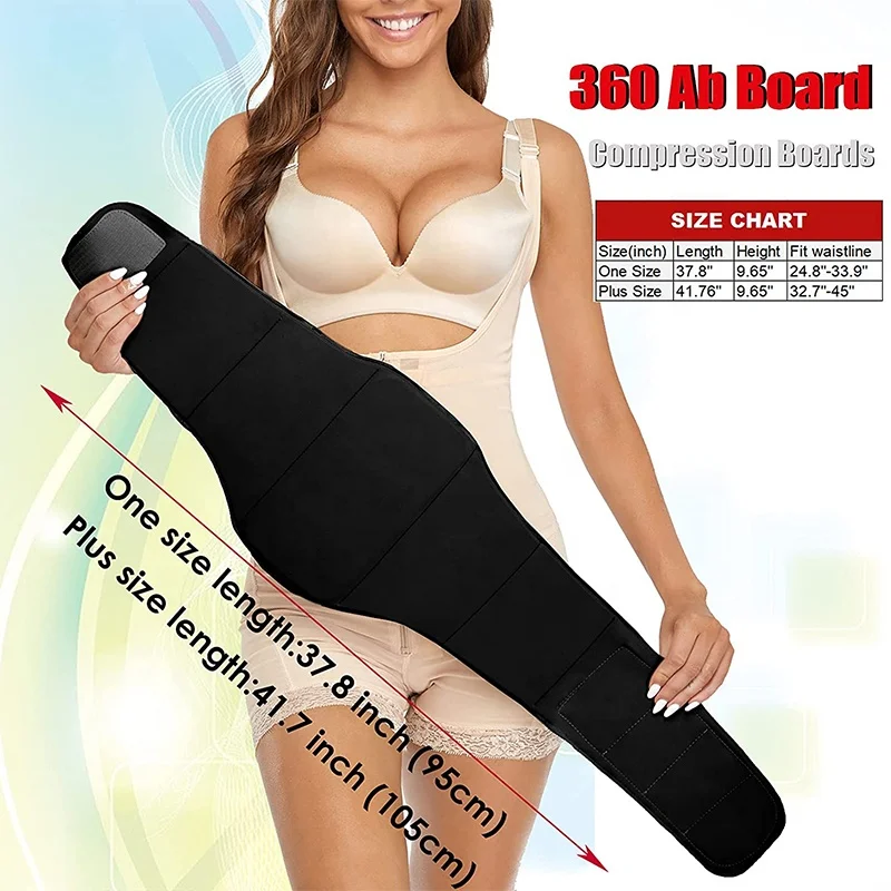 Wholesale Abdominal Faja Ab Board Liposuction Tummy Abdominal Compression Board 360 Lipo Foam Post Surgery Abdominal Board