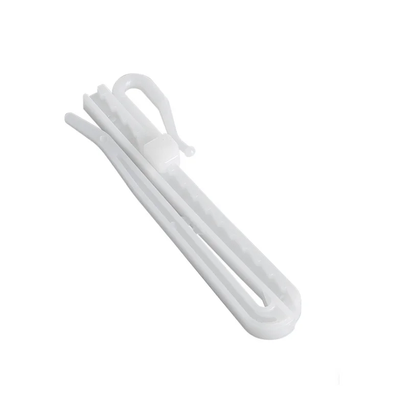 High Quality Hook Adjustable Curtain Plastic Hook Easy Assemble Curtain Hook