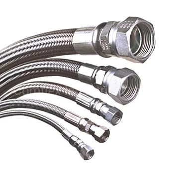 Make-to-order strong and durable high corrosion resistanc flexible corrugated falanged nut type stainless steel metal hose