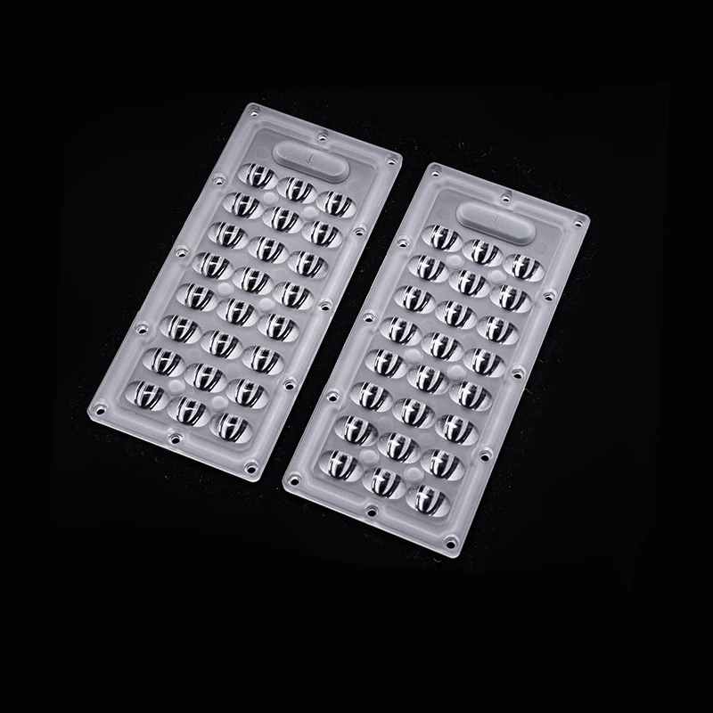 high quality High temperature resistant 2835 3030 optic pmma pc cover lenses led street light 80 degree  in China