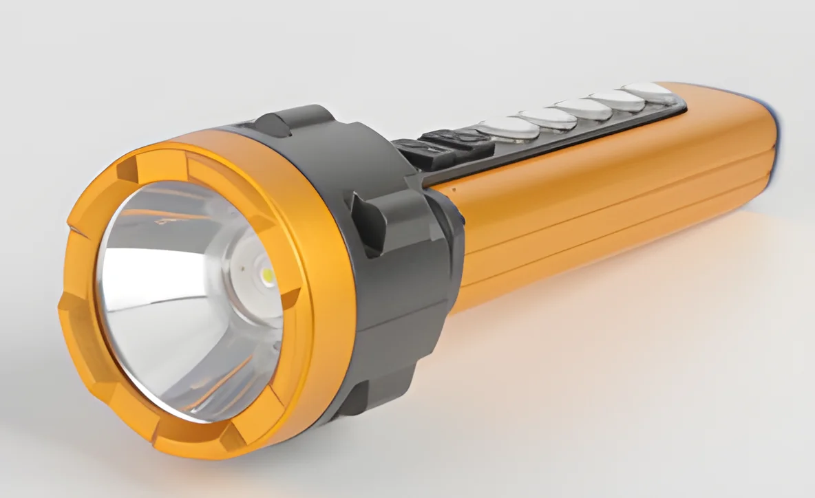 Rechargeable  Flashlight Large Size Super Bright Led Tactical Flashlights with COB Work Light High Powered Flashlight