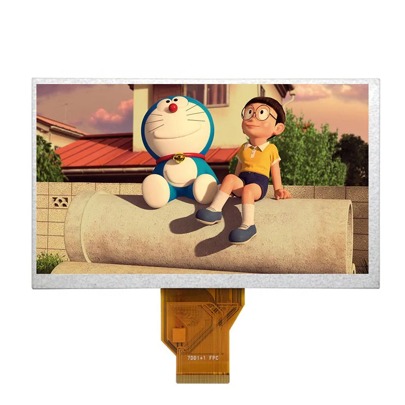 7.0' inch 1024*600 MIPI 30PIN TFT Fhd Outdoor LCD IPS 7.0 inch tft lcd screen panel