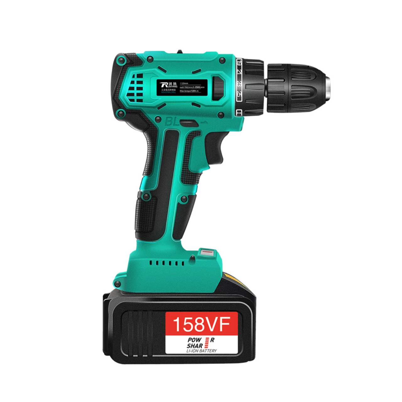 20000mAh Cordless Brushes Impact Wrench 140W High Torque, 1850rpm 120NM Lithium Battery Operated Wrench