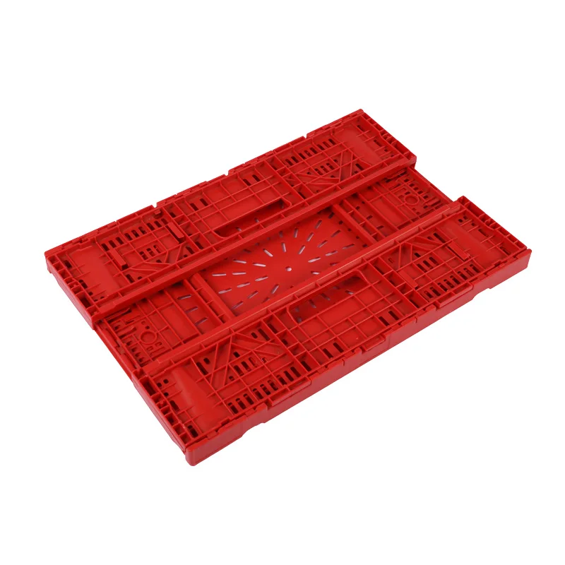 supermarket collapsible hard plastic storage fruit foldable vegetable egg transport /crate