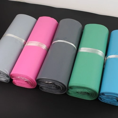 Custom color plastic mailer express courier bag self seal poly bag