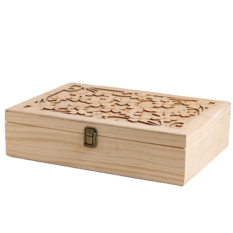 Деревянная коробка для хранения эфирных масел с логотипом на заказ