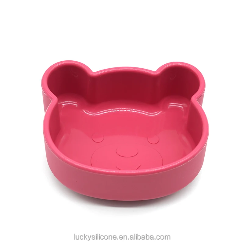 High Quality Silicone Food Grade Supplies Silicone Bib Spoon Bowl Baby Silicone Baby Feeding Set