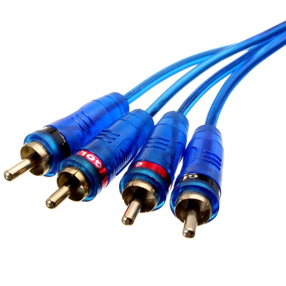  Новый универсальный шумоподавитель 4 канала RCA контура заземления Изолятор шума фильтры для автомобильной