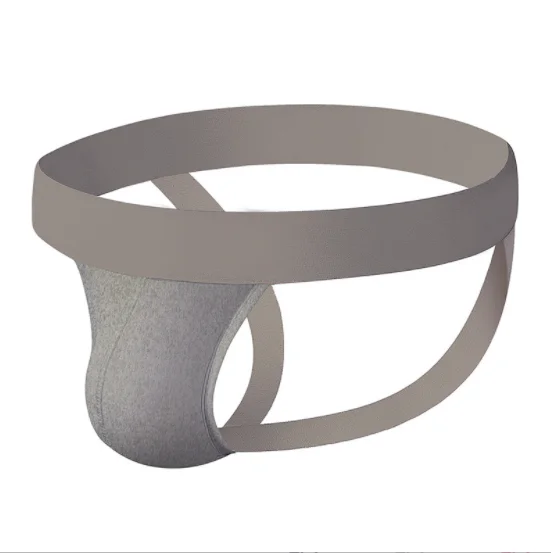 Custom logo cotton breathable mens sexy underwear thong jock strap underwear mens jockstrap