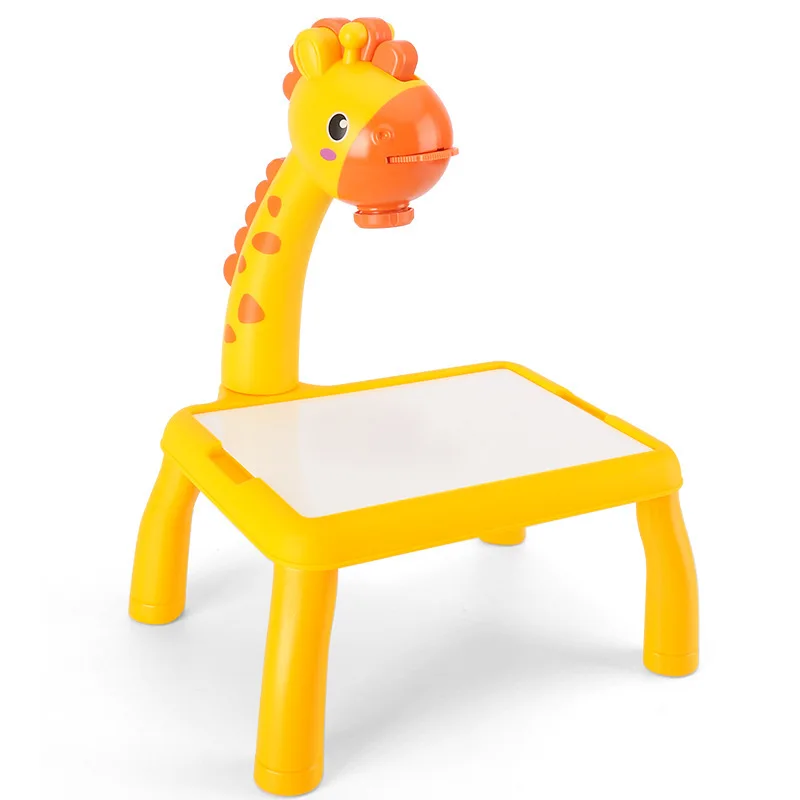  2021 New design multi-functional intelligent projection graffiti drawing table toys for