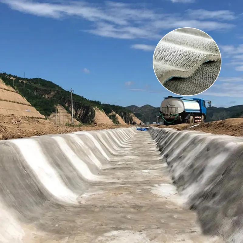 Cement Blanket GCCM for Ditch Liner Slope Protection Conservancy Flexible Rolls Bulks