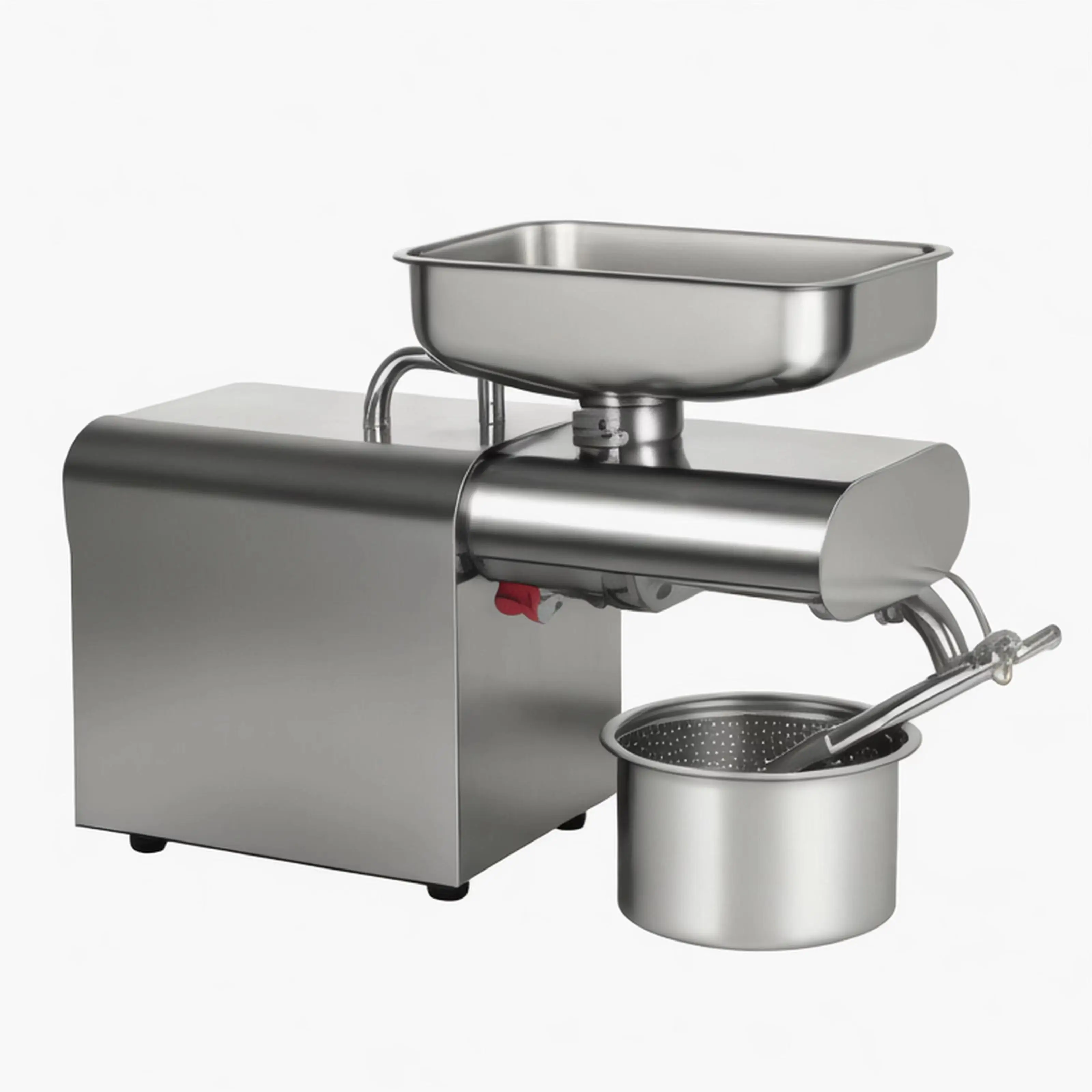 Discount Price Fully Automatic Household Intelligent Oil Press Stainless Steel Oil Press Household Oil Press