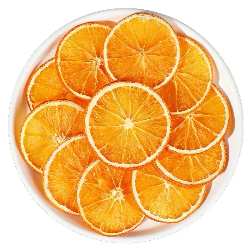 Wholesale 100% Natural Frozen Dried Fruit Freeze Dried Orange Slices Citrus Sinensis Dry Fruits Dehydrated Dry Bulk Vacuum Pack