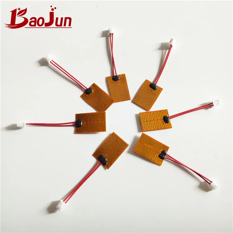 5V 5W 20x30mm kapton Полиимид нагревательная пленка нагреватель фольги