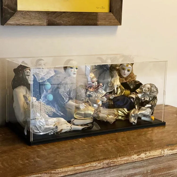 Large Clear Acrylic Display Box Model Car Display Case 1/18 Model Car Clear Box for Collectibles