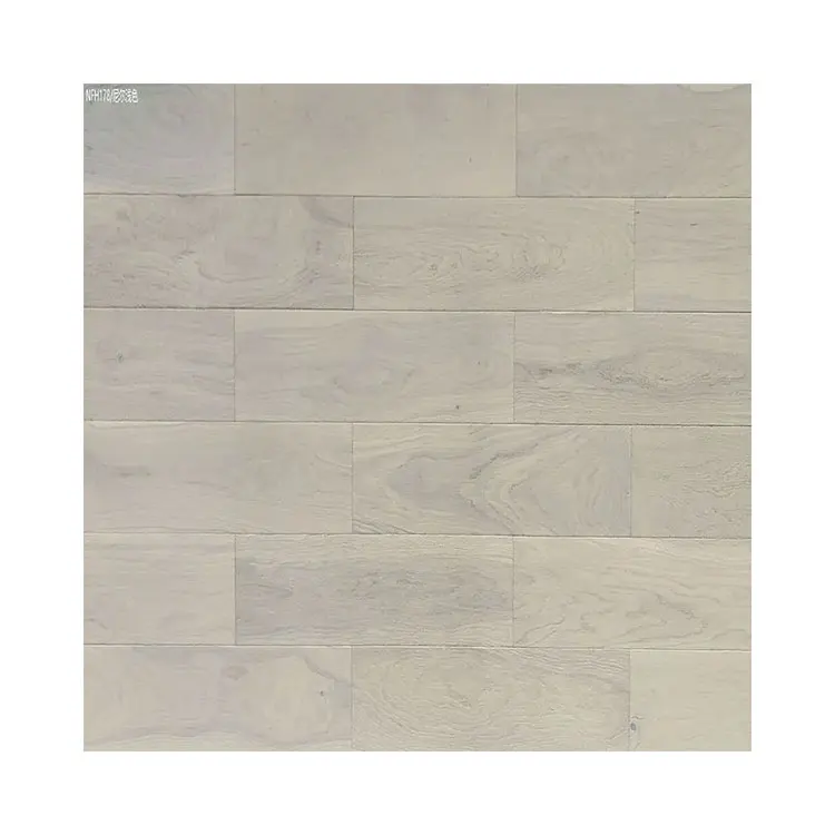 Oak Flooring Water Resistant HDF Core Wood Flooring Brushed Residential Engineered Wood Flooring