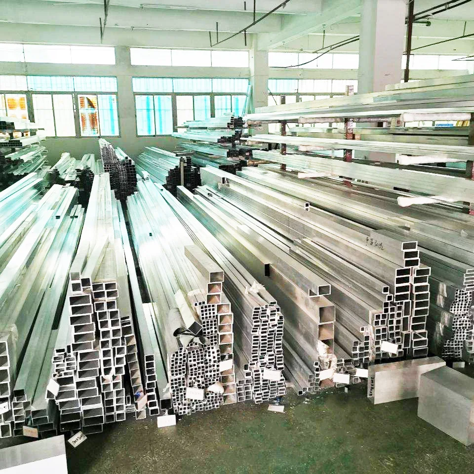 6061 6063 7075 metal aluminium alloy al aluminum seamless rectangular tube pipe manufacturer