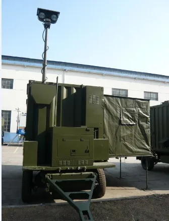 
1m to 10m and 10kg to 200kg payload telescopic mast for military shelter 