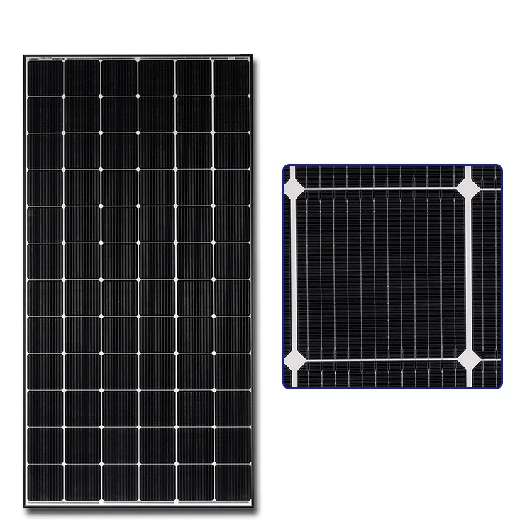  Моно панели солнечных батарей Amensolar 435 Вт полуобрезанные 9 шарикоподшипников 144 ячеек фотоэлектрические монокристаллические силиконовые вафли внешний аккумулятор на