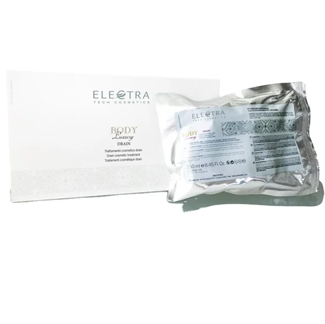 Electra Body Luxury Drain Bandages Draining Detox Disposable Made in Italy home use Dead Sea salts
