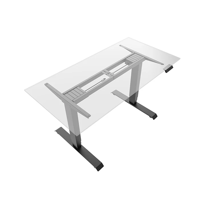 High quality modern lifting frame single dining width height adjustable metal lift office desk table legs for kids