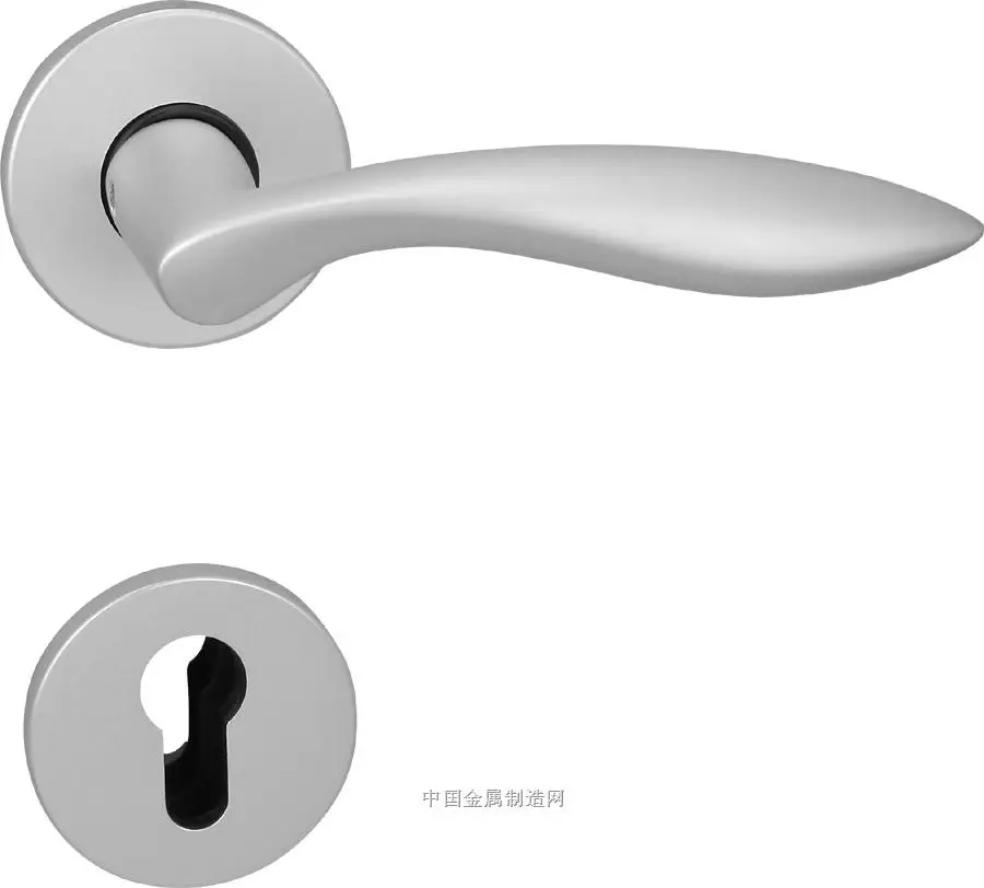 Seeyesdoor modern quality Doors Hardware Zinc Alloy Security Silent Door Handle set Locks