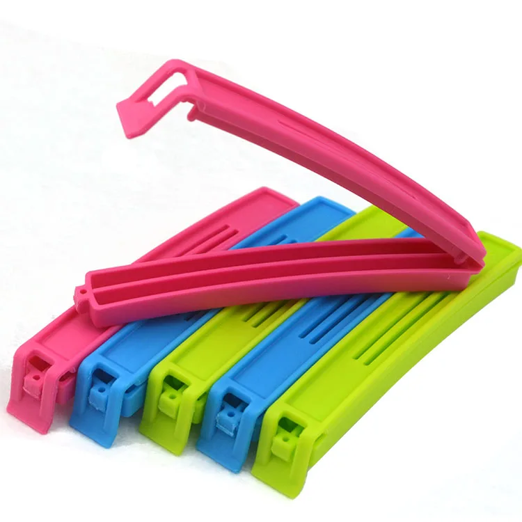 6 шт./компл. пластиковые Запечатанные пищевые пакеты PP хлебопекарные зажимы