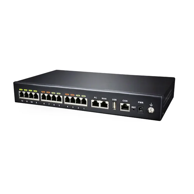 PBX System with 24-port extensions New Rock OM50G IP PBX
