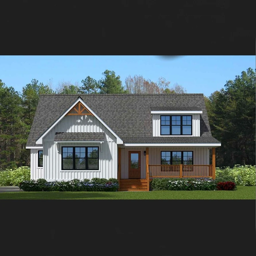 Модульный дом/лёгкая стальная конструкция/сборный дом с гаражом по индивидуальному размеру продается для белого ошейника