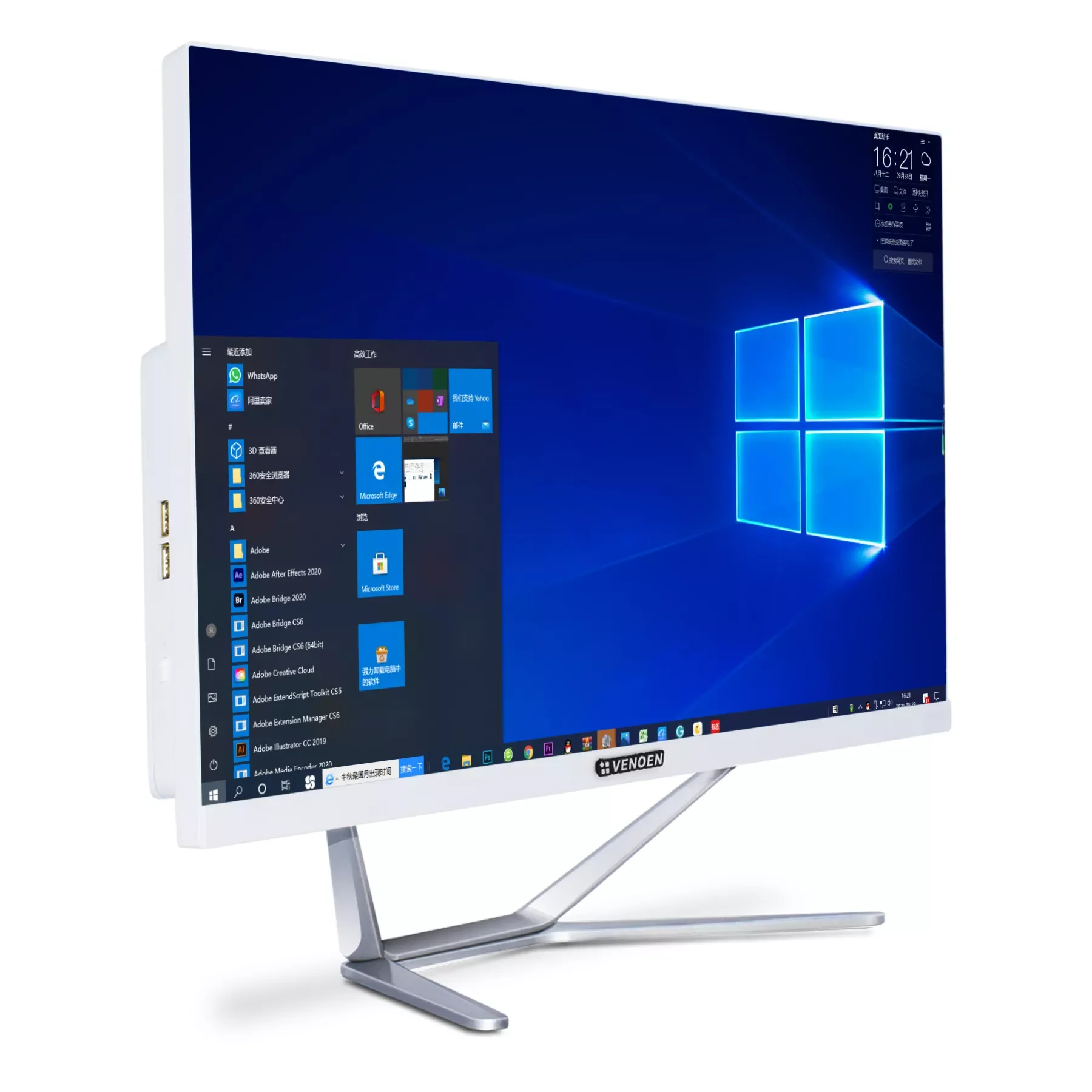 All In One Computer Ordenador System Unit Pc Computador Computers Gaming Pcs Bilgisayar Gamer Monoblock Computer 23.8